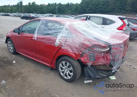 2021 Toyota Corolla Le из США, поврежденный, VIN 5YFEPMAE7MP259745